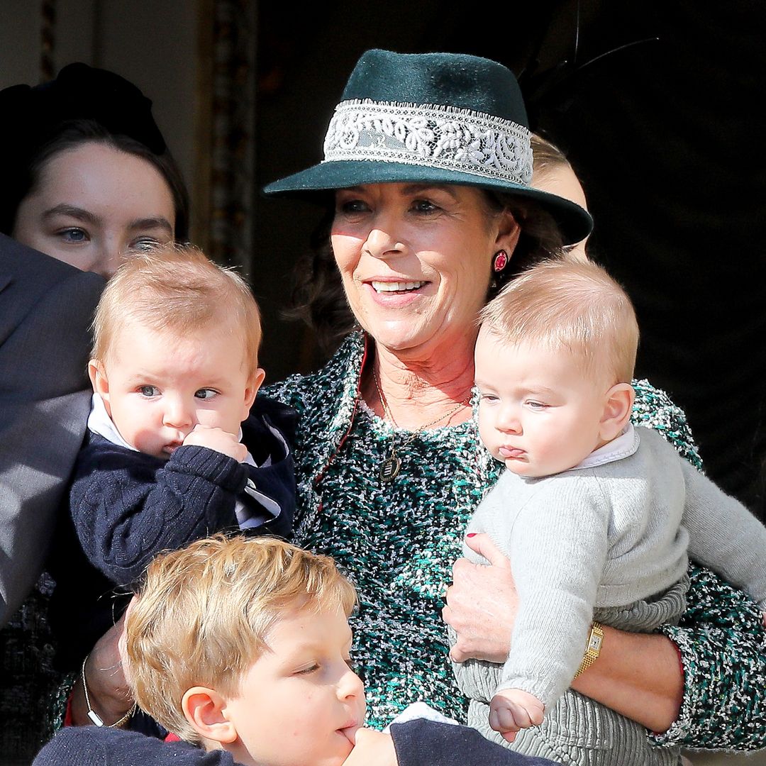 Así son los 8 nietos de Carolina de Mónaco: quién es quién en la nueva generación Grimaldi