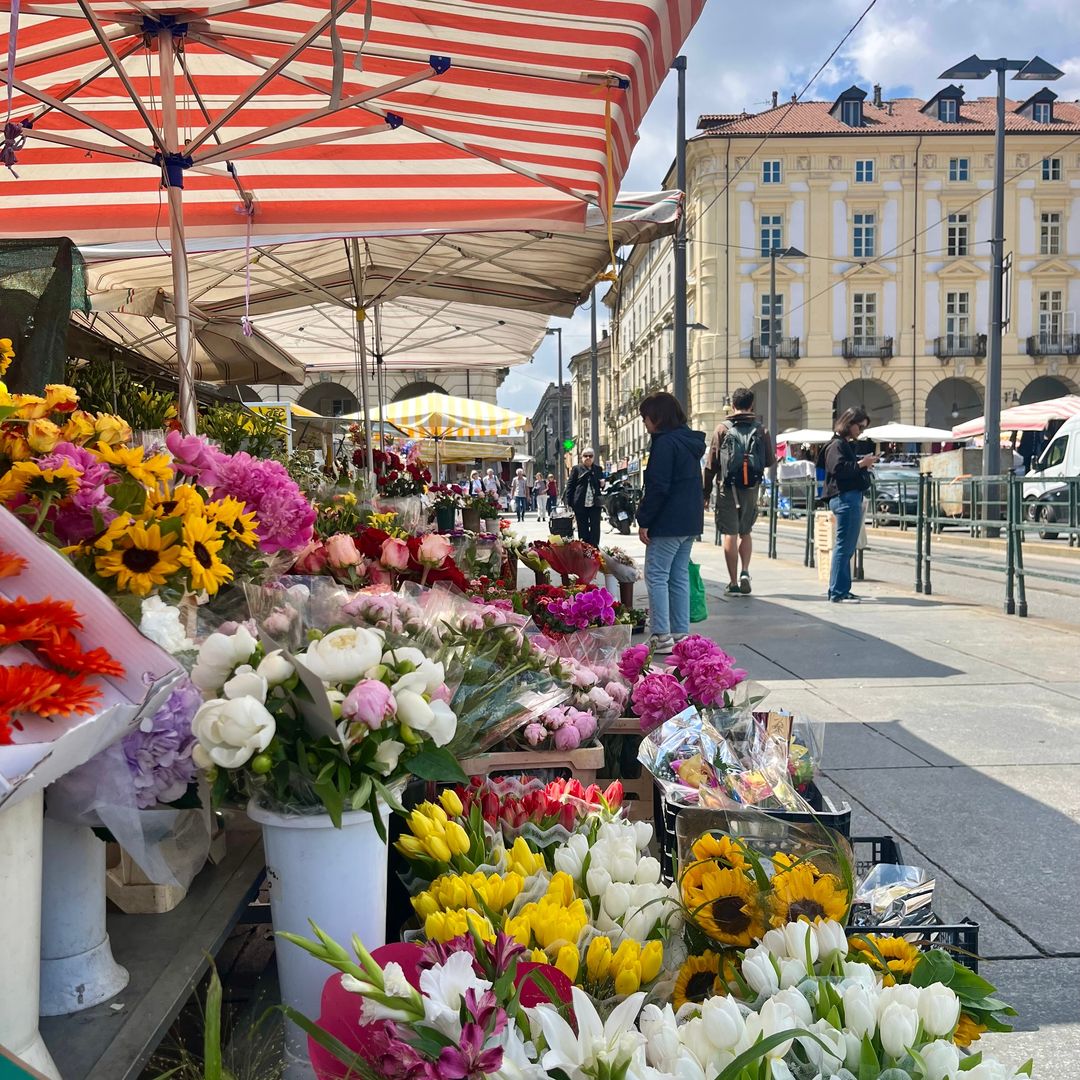 Mercado de Porta Palazzo, Turín, Italia