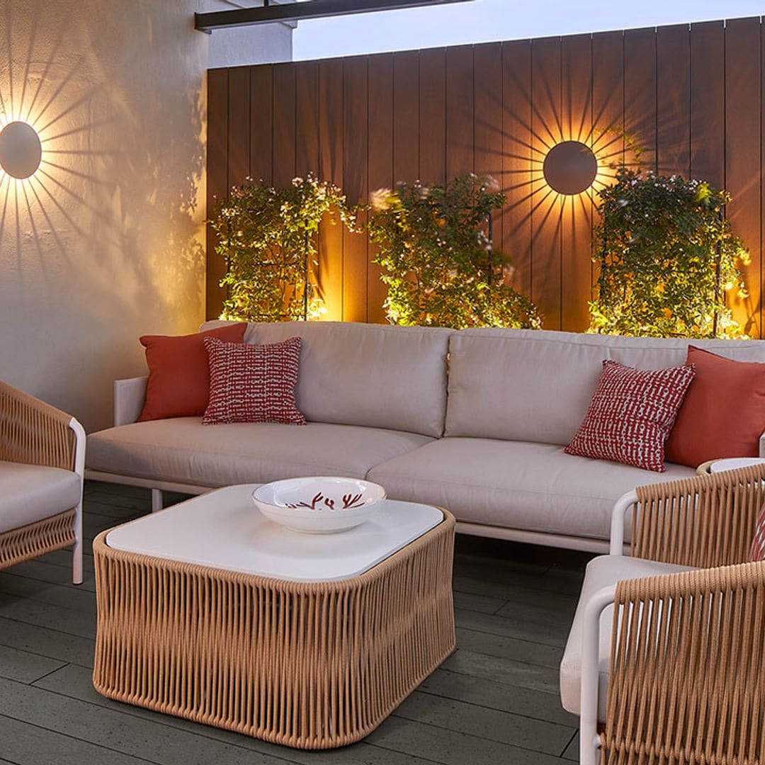 Las mejores ideas para un jardín o una terraza muy bien iluminados