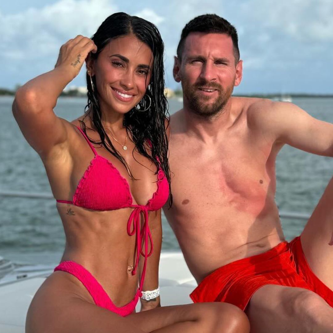 Las fotos más sensuales en bikini de Antonela Roccuzzo, esposa de Lionel Messi