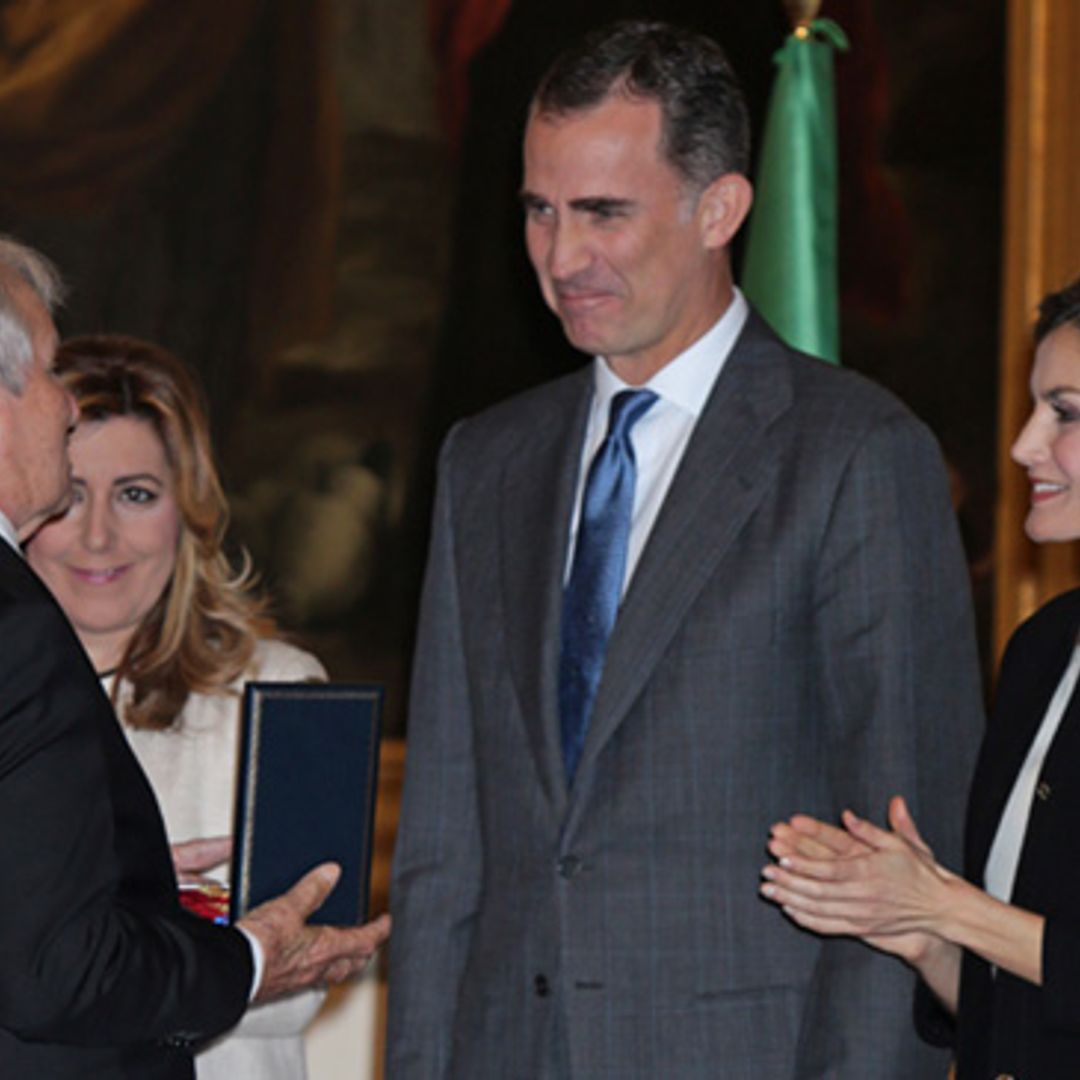 El encuentro de Francisco Rivera y Lourdes Montes con los Reyes