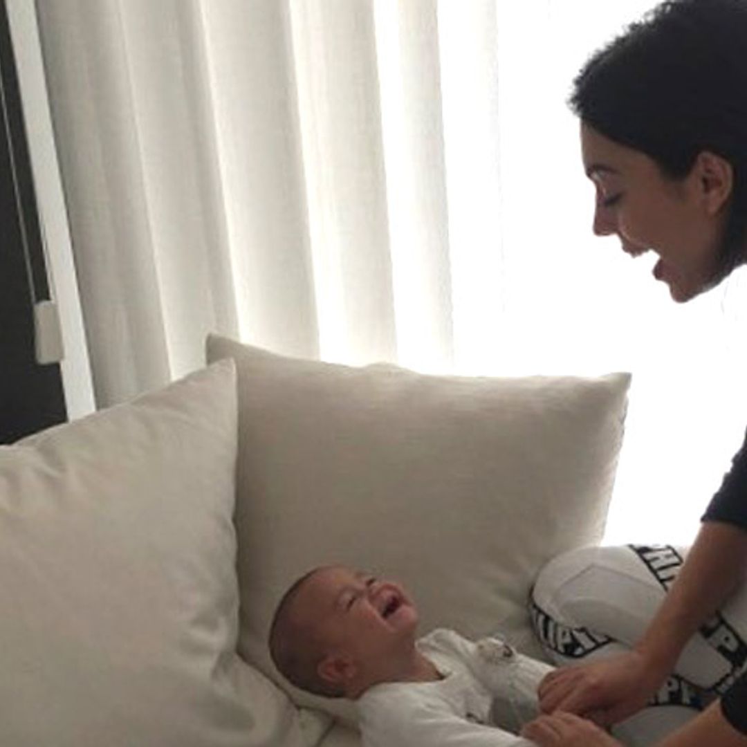 Georgina Rodríguez, loca de amor con los hijos de Cristiano Ronaldo