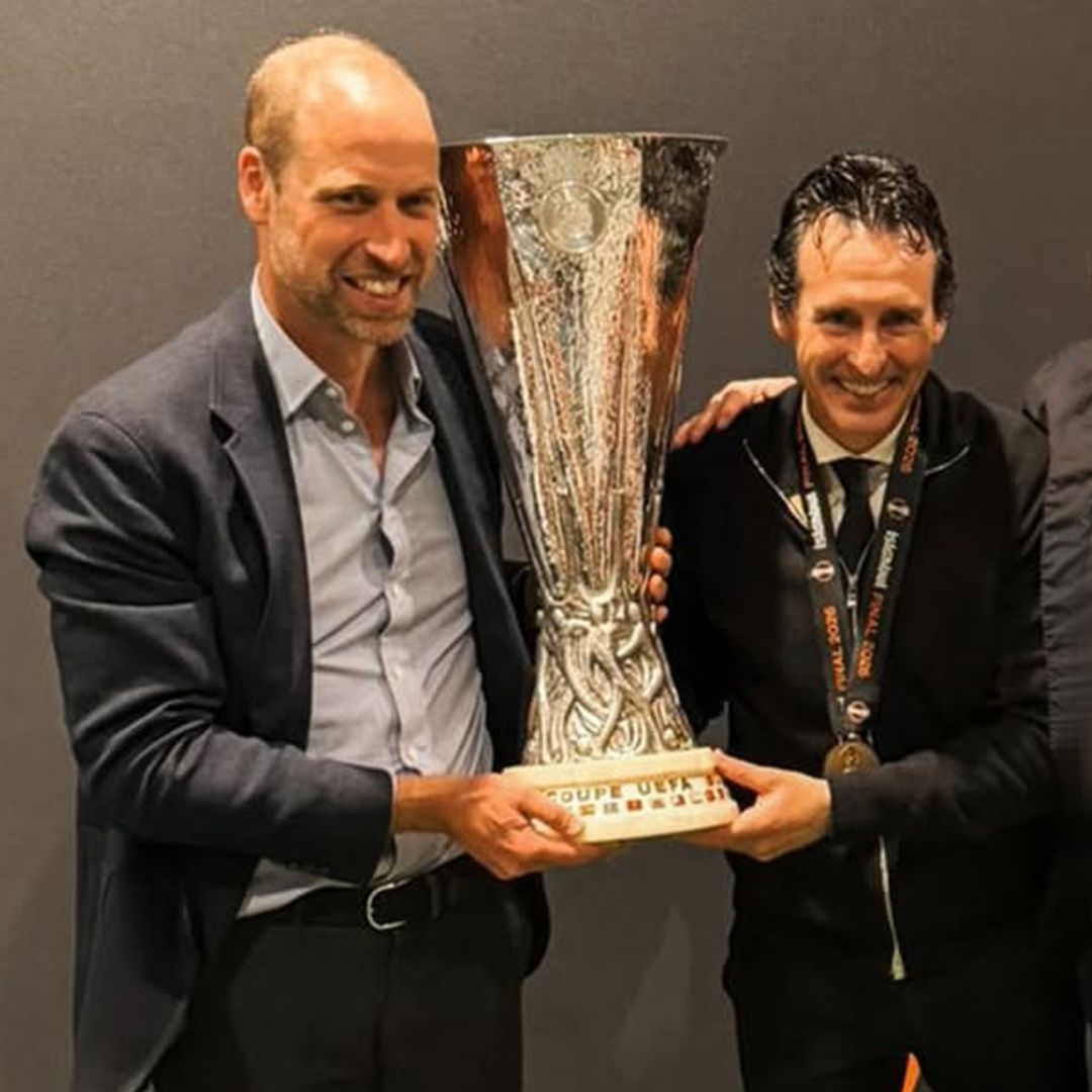 Unai Emery habla del príncipe Guillermo tras hacerle llorar en la final de la Europa League: "Es un fenómeno, come con nosotros"