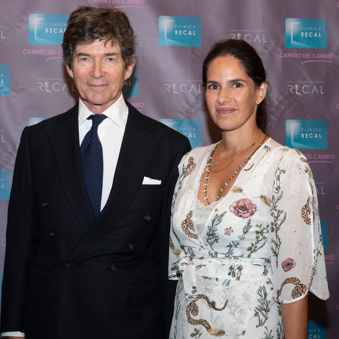 Maximiliano de Habsburgo con su mujer