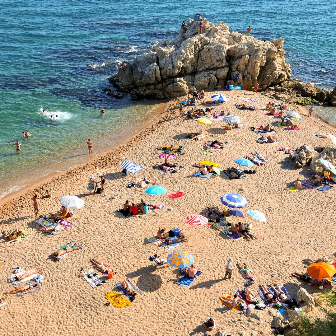 cala La Roca Grossa, Sant Pol de Mar, Maresme, Barcelona