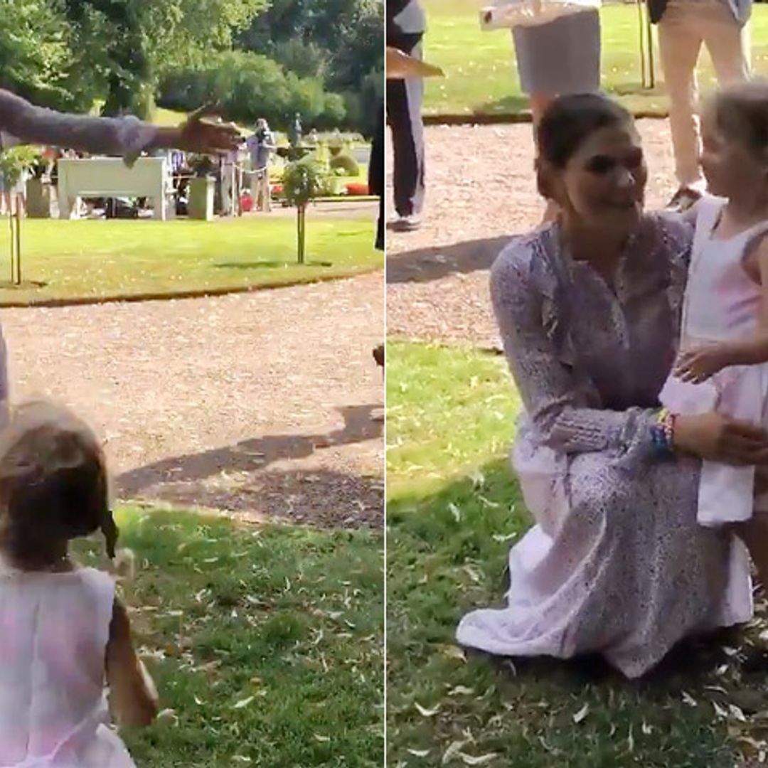Cuando conoces a una princesa y la emoción te puede