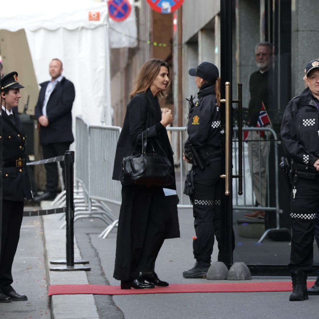 Rosario Nadal ya está en Oslo para arropar a sus amigos los reyes Haakon y Mette-Marit en el funeral de Harald V