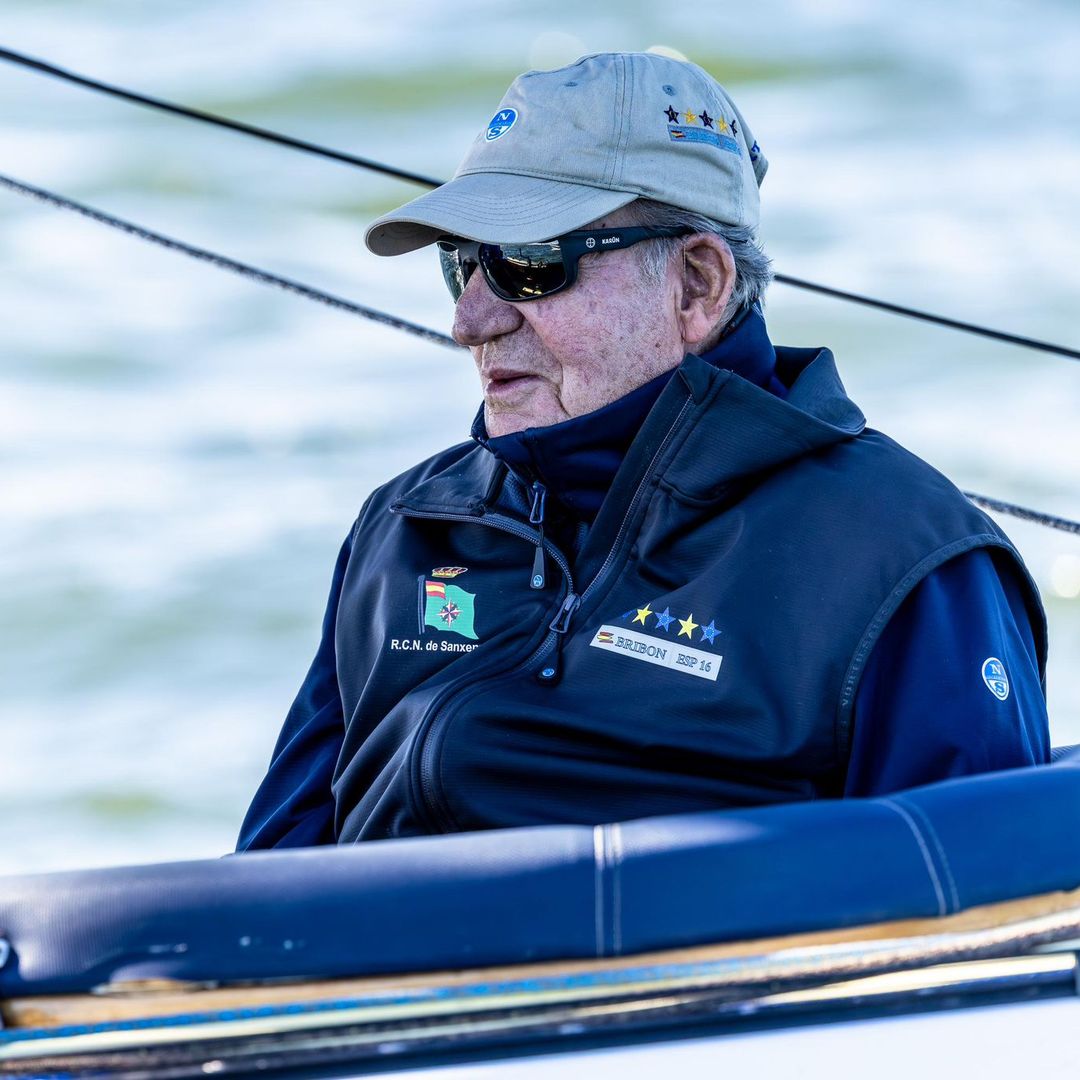 Primeras imágenes del rey Juan Carlos en Nueva York entrenando para el Mundial de Vela