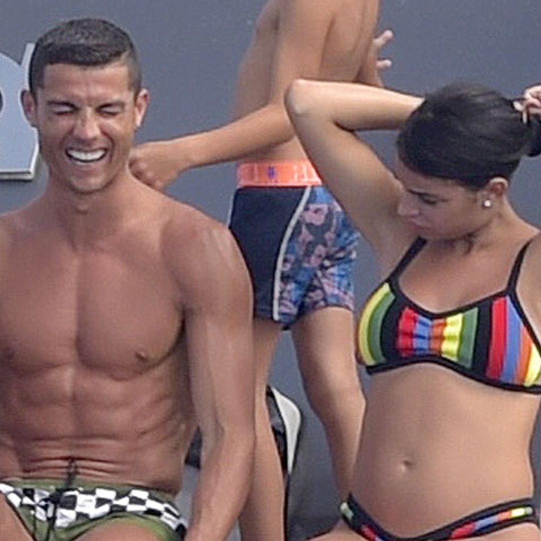 Primeras imágenes de Georgina y Cristiano juntos de vacaciones
