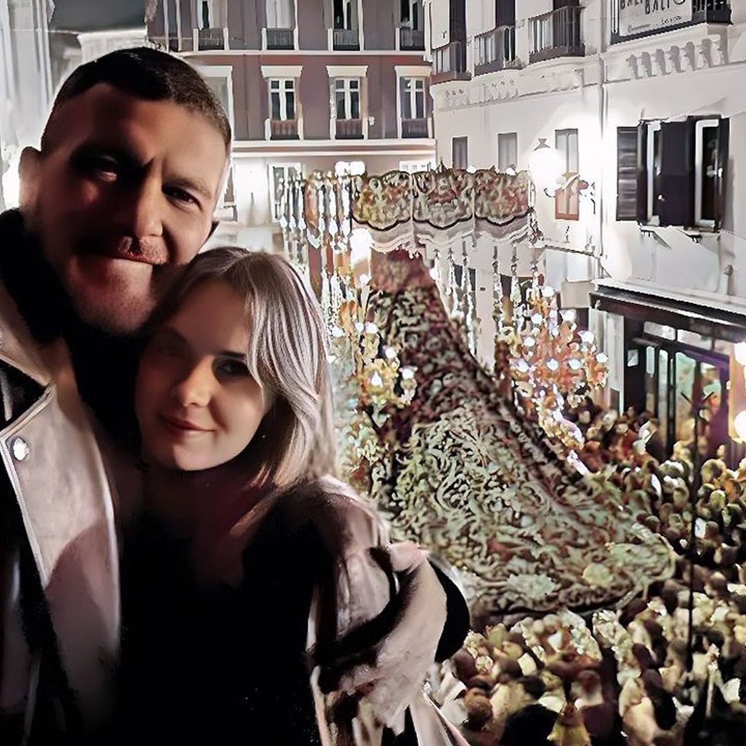 La felicidad de Antonio Banderas al vivir junto a su hija Stella uno de los momentos más esperados de la Semana Santa malagueña