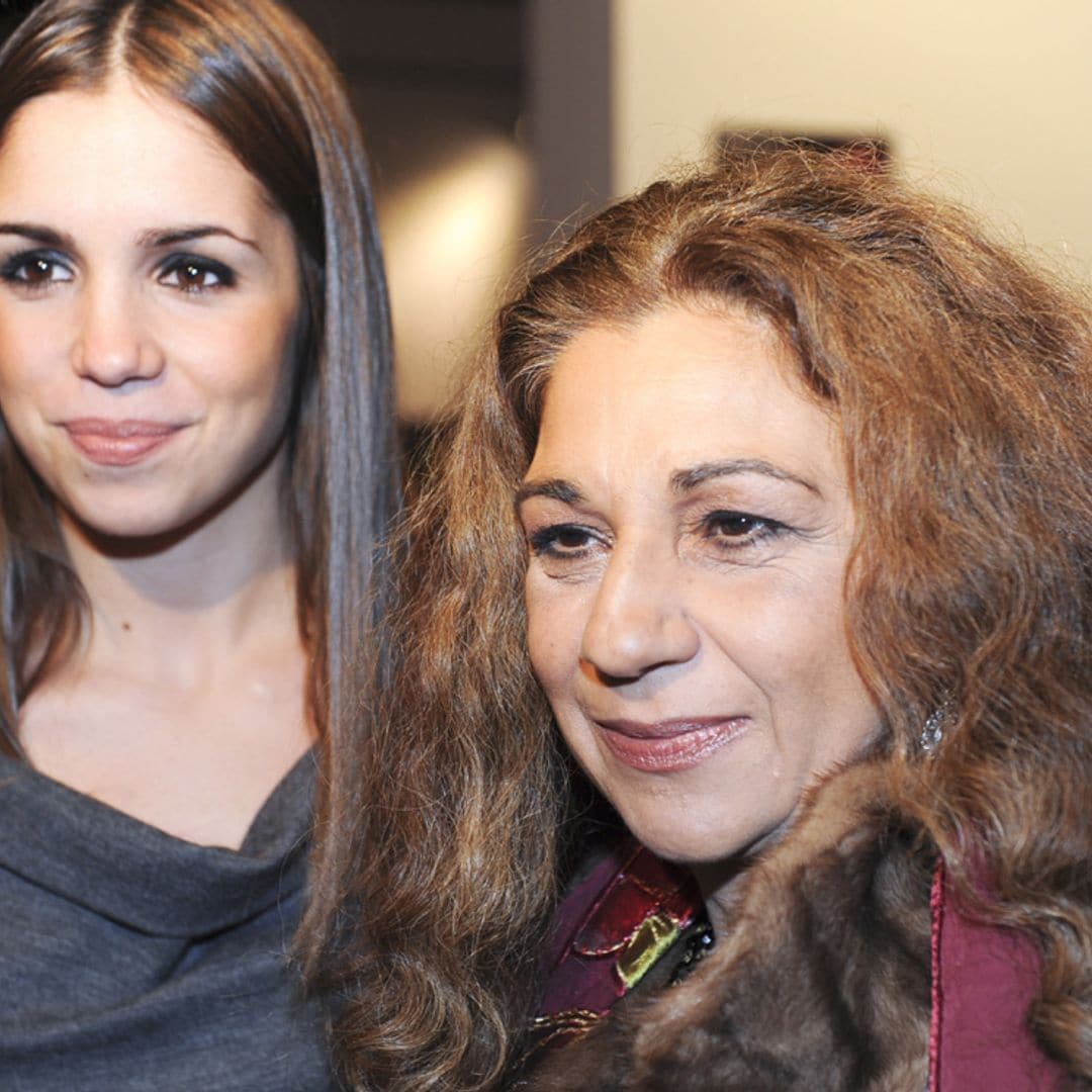 'Te quiero mamá', el mensaje de Elena Furiase tras el susto de Lolita Flores