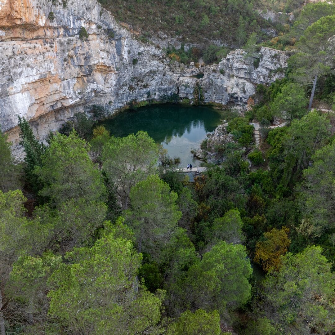 Barranco de La Encantada, uno de los más bellos baños de interior en Alicante