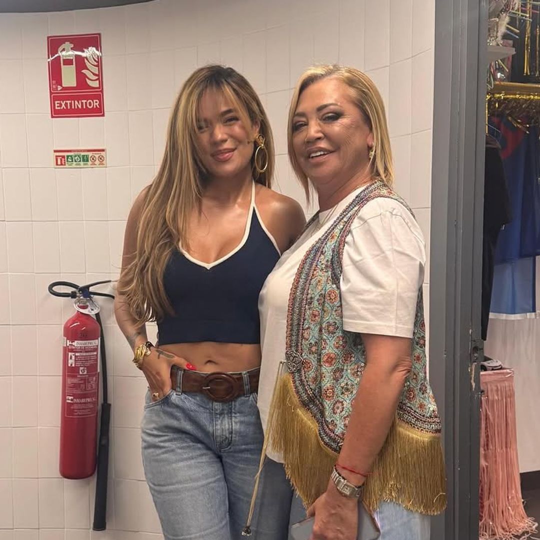 Belén Esteban y la videollamada de Karol G con su hija Andrea en 'La Revuelta': "Se puso a llorar"