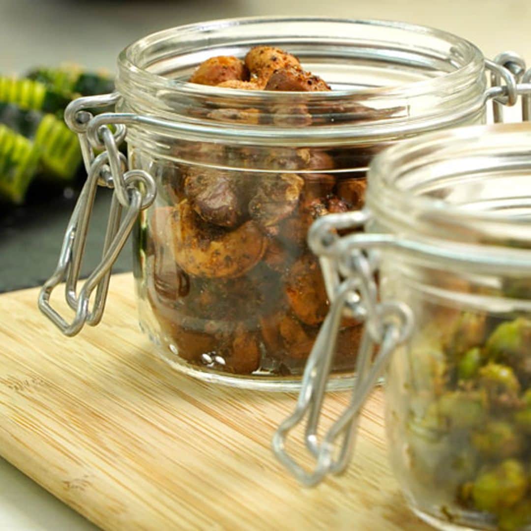 Snacks saludables variados