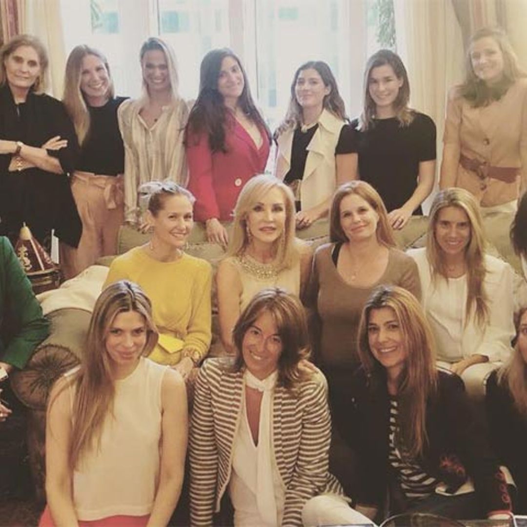 Carmen Lomana prepara a Olivia de Borbón la 'babyshower' de su hijo Fernando