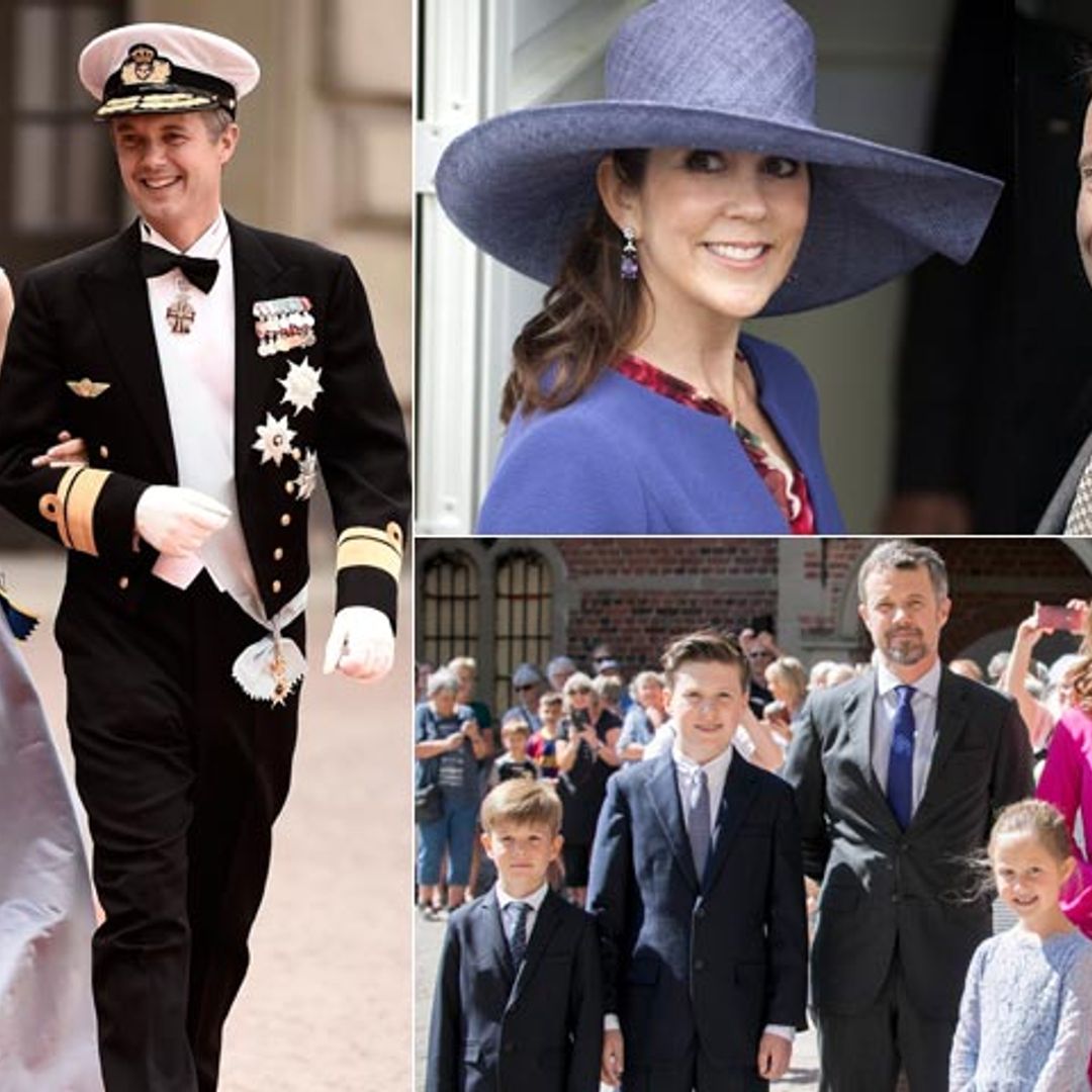 Llegada en carruaje, saludo desde el balcón, gala en Palacio... El cumpleaños casi de rey de Federico de Dinamarca