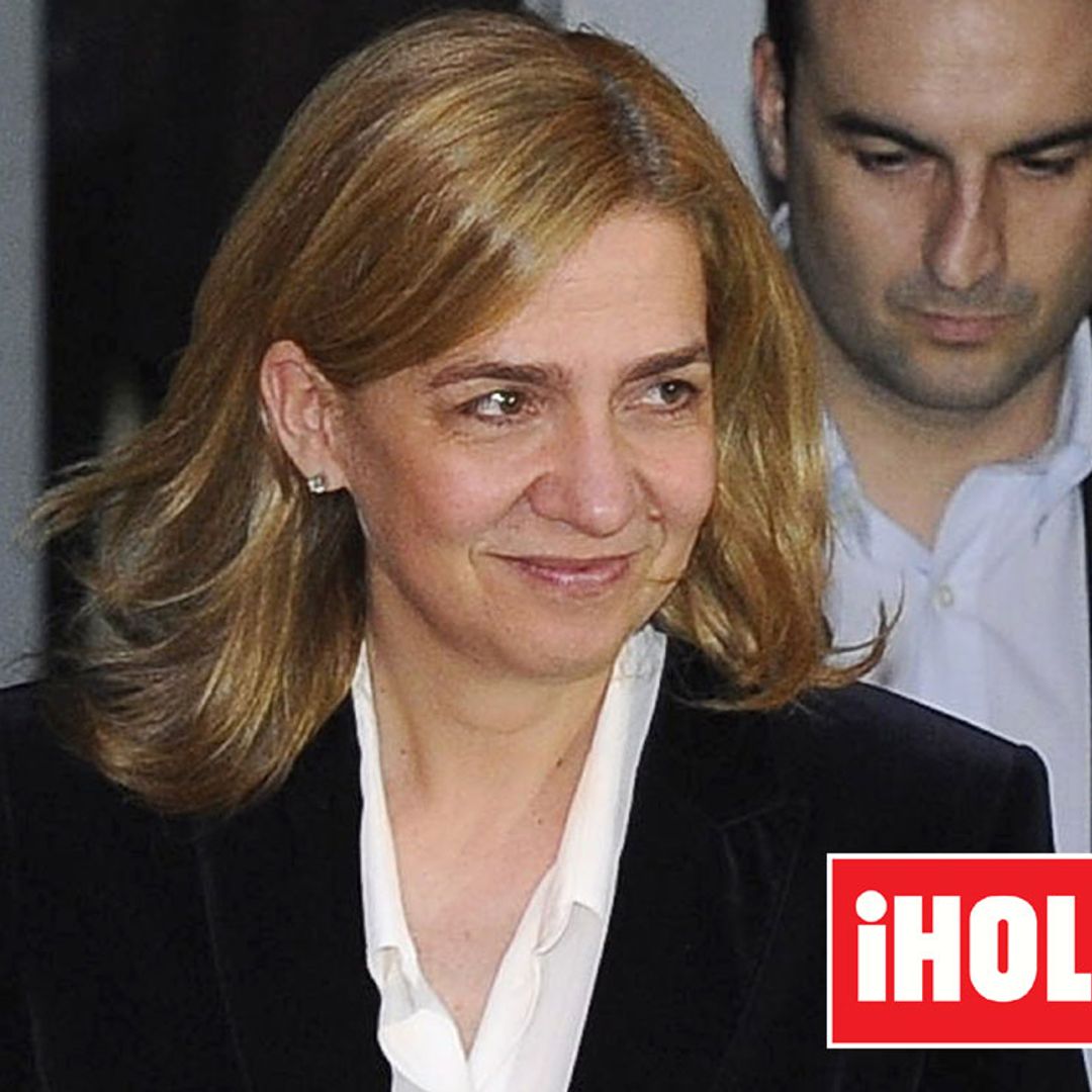 En ¡HOLA!, las imágenes de la infanta Cristina, que vuelve a España para estar más cerca de Iñaki Urdangarin en Semana Santa