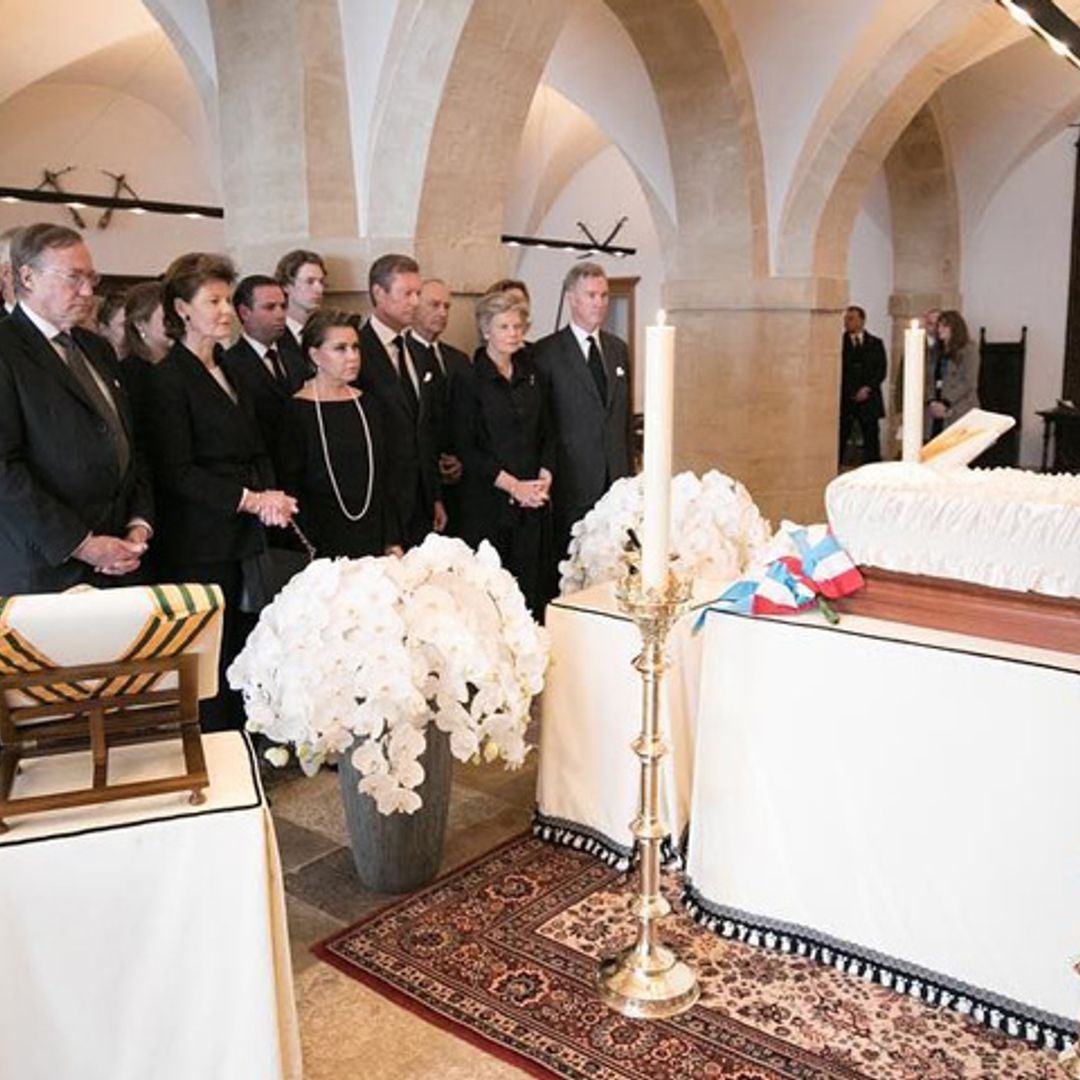 El Gran Palacio Ducal acoge la capilla ardiente del Gran Duque Juan de Luxemburgo
