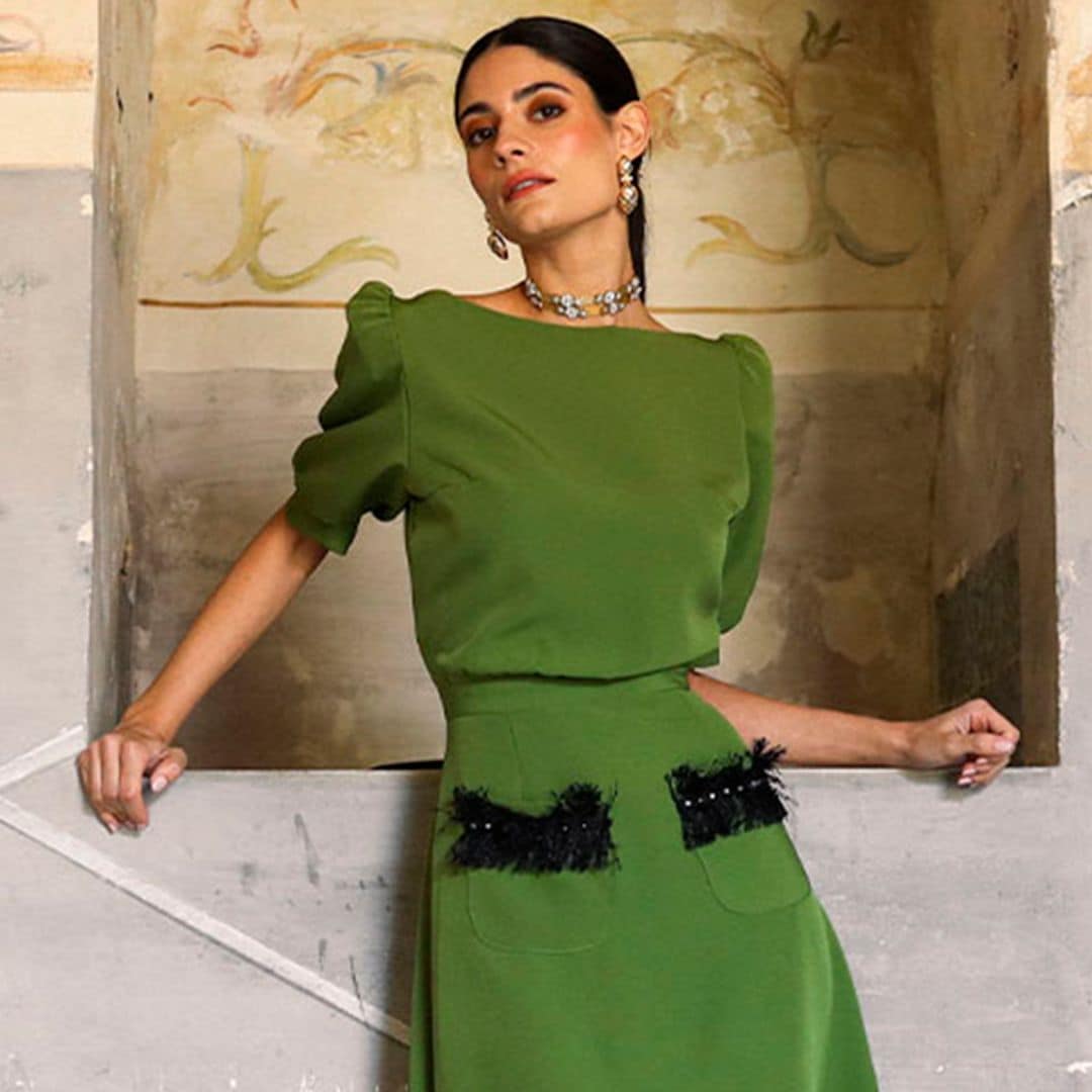 Vestidos de invitada con largo midi que nos fascinan para mil y una bodas