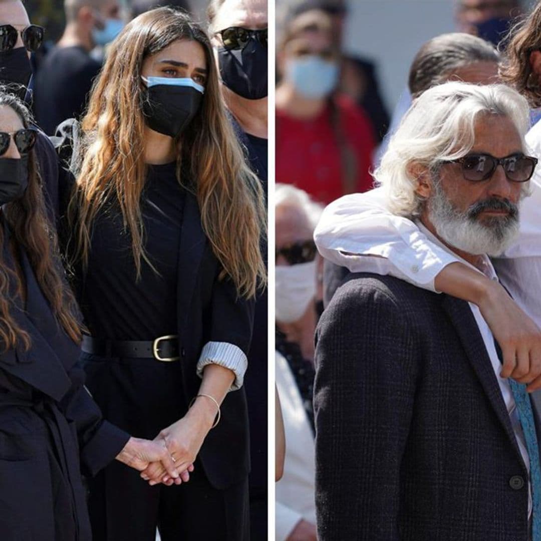 El dolor de Ángela y Micky Molina en el triste adiós a su madre, Ángela Tejedor