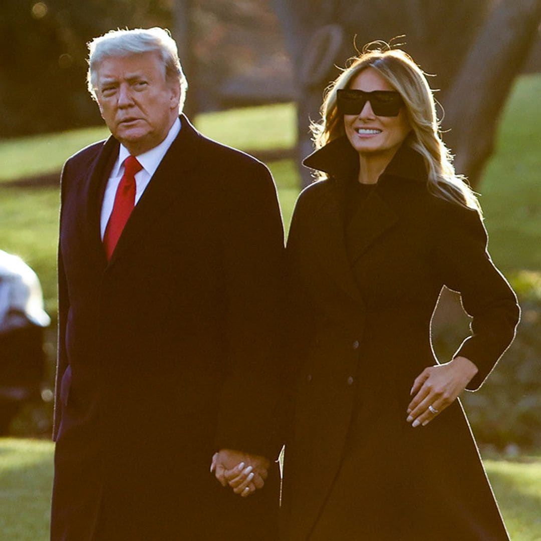 Donald y Melania Trump viajan a Florida para celebrar sus últimas navidades en la presidencia