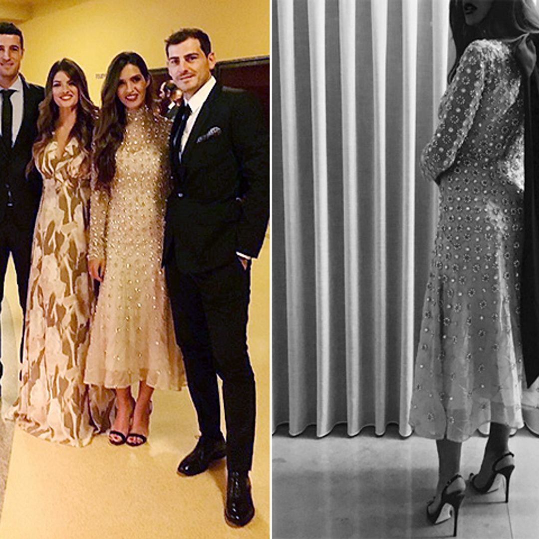 Sara Carbonero y el vestido de 7.450 euros del que todo el mundo habla