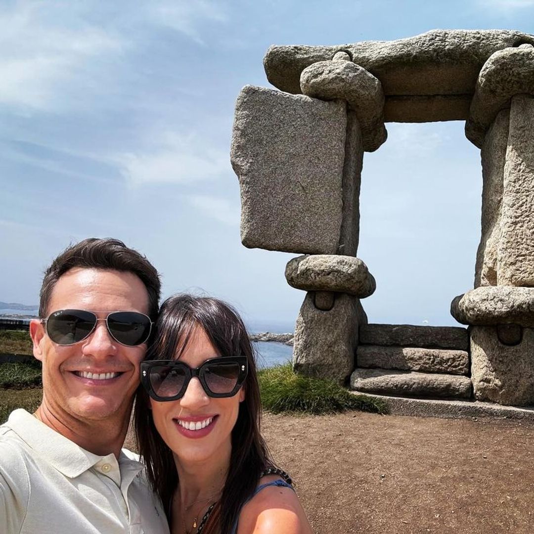 Patricia Pardo y Christian Gálvez celebran sus bodas de algodón en el lugar donde comenzó su historia de amor