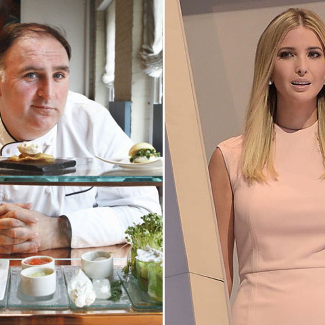 La 'batalla' del chef José Andrés con la familia Trump: ahora es el turno de Ivanka