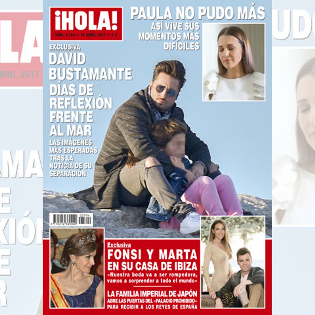 Exclusiva en ¡HOLA!: David Bustamante, días de reflexión frente al mar