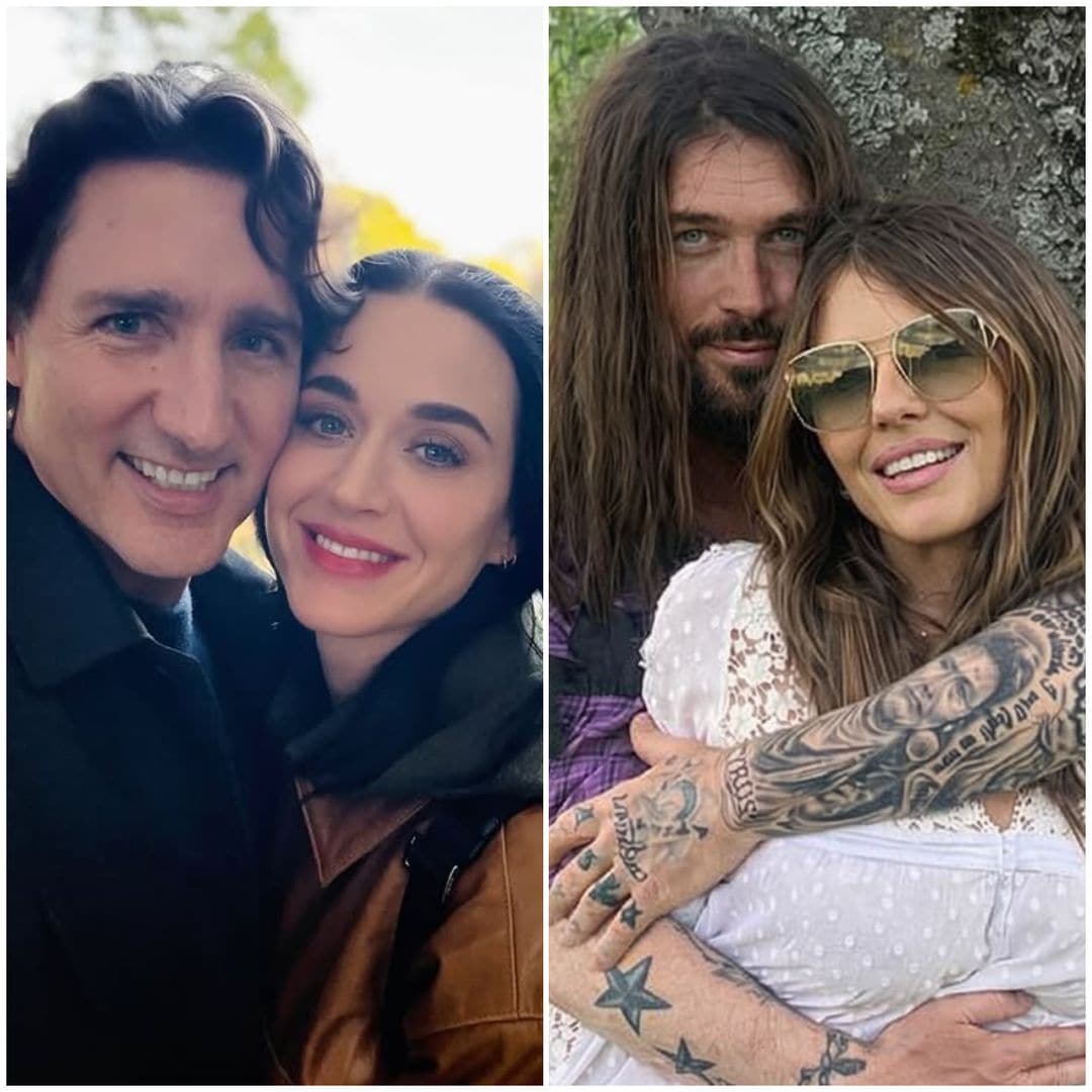 Las parejas que el 2025 nos dejó: de Katy Perry y Justin Trudeau a Elizabeth Hurley y Billy Ray Cyrus