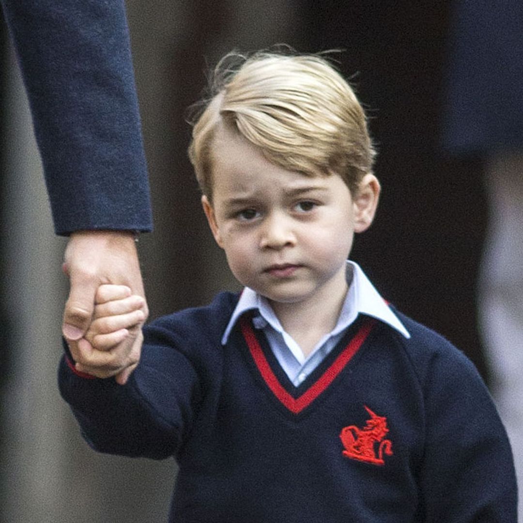 George de Cambridge ha jugado al tenis con su ídolo, ¡Roger Federer!