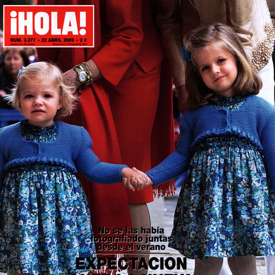 Una princesa de portada ¡HOLA!: de sus primeros pasos en el cole a sus últimos en el ejército