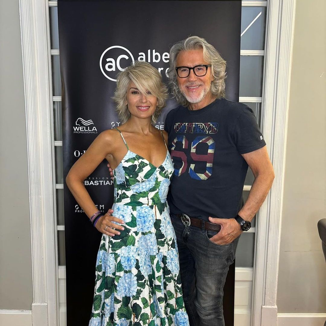 Sandra Golpe con su nuevo corte de pelo. Septiembre 2024