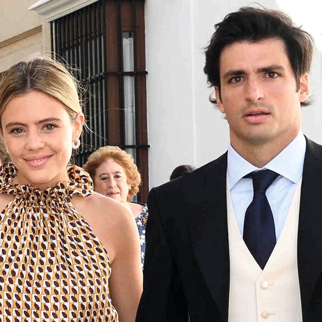 Carlos Sainz, Jr.: romántica cita de despedida con la copiloto de su vida, Isa Hernáez