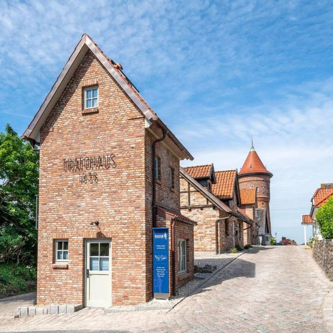 hotel Trago-Häuschen, el más pequeño del mundo, en Bad Segeberg, Alemania