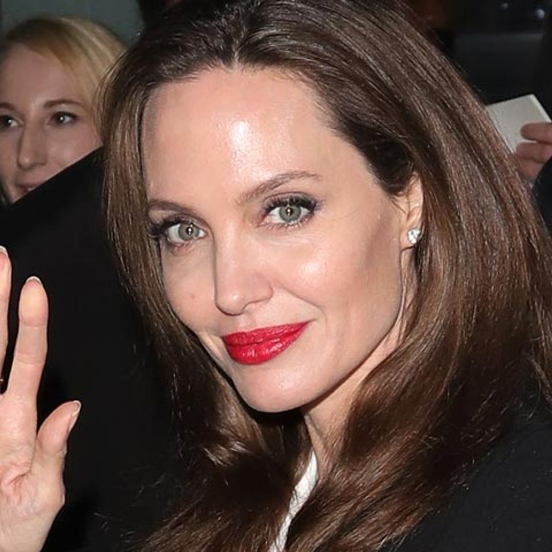 La hija pequeña de Angelina Jolie y Brad Pitt estrena gafas graduadas