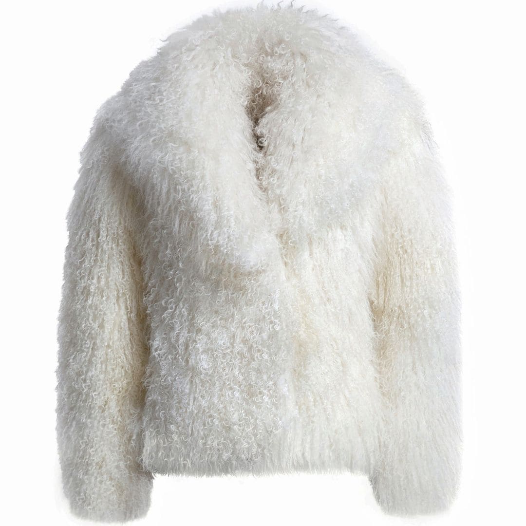 Abrigo de pelo (2.570 €), de Nour Hammour