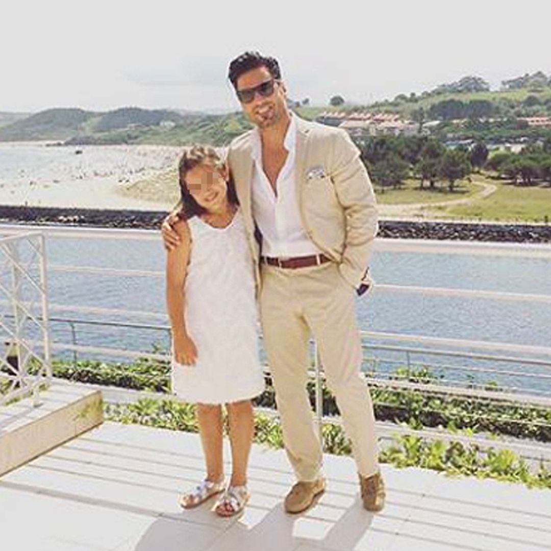 ¡Intercambio de papeles! El tierno momento de David Bustamante con su hija