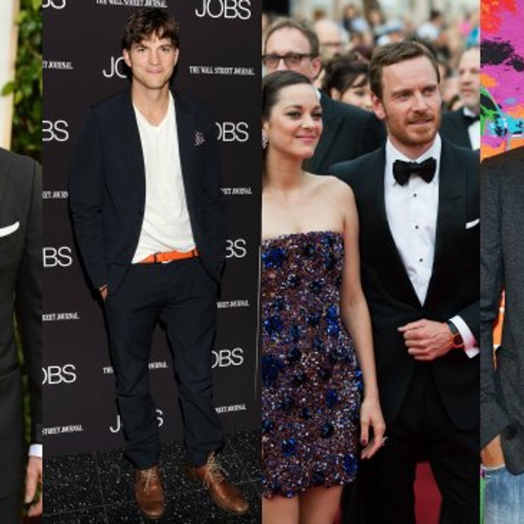 El 'versus' de estilo de Ashton Kutcher y Michael Fassbender