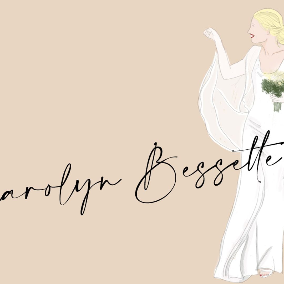 El vestido de novia que reinará en 2021 lo llevó antes Carolyn Bessette