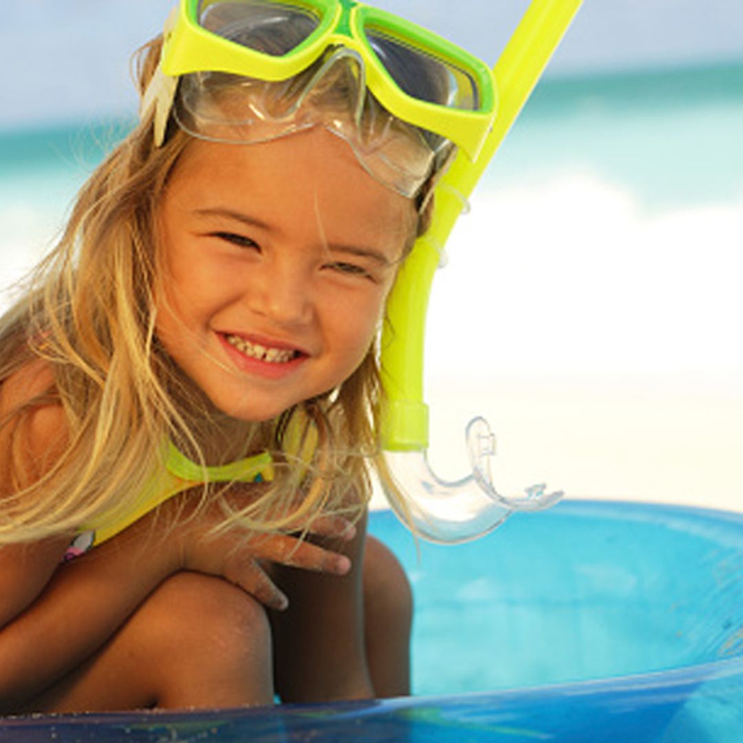 Claves para proteger los ojos de los niños debajo del agua