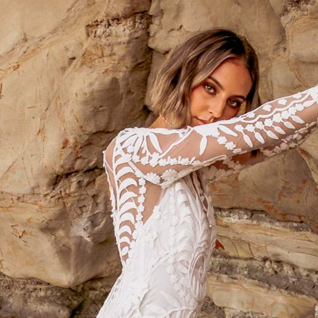 Nueve peinados de novia muy inspiradores para chicas con melena 'midi'