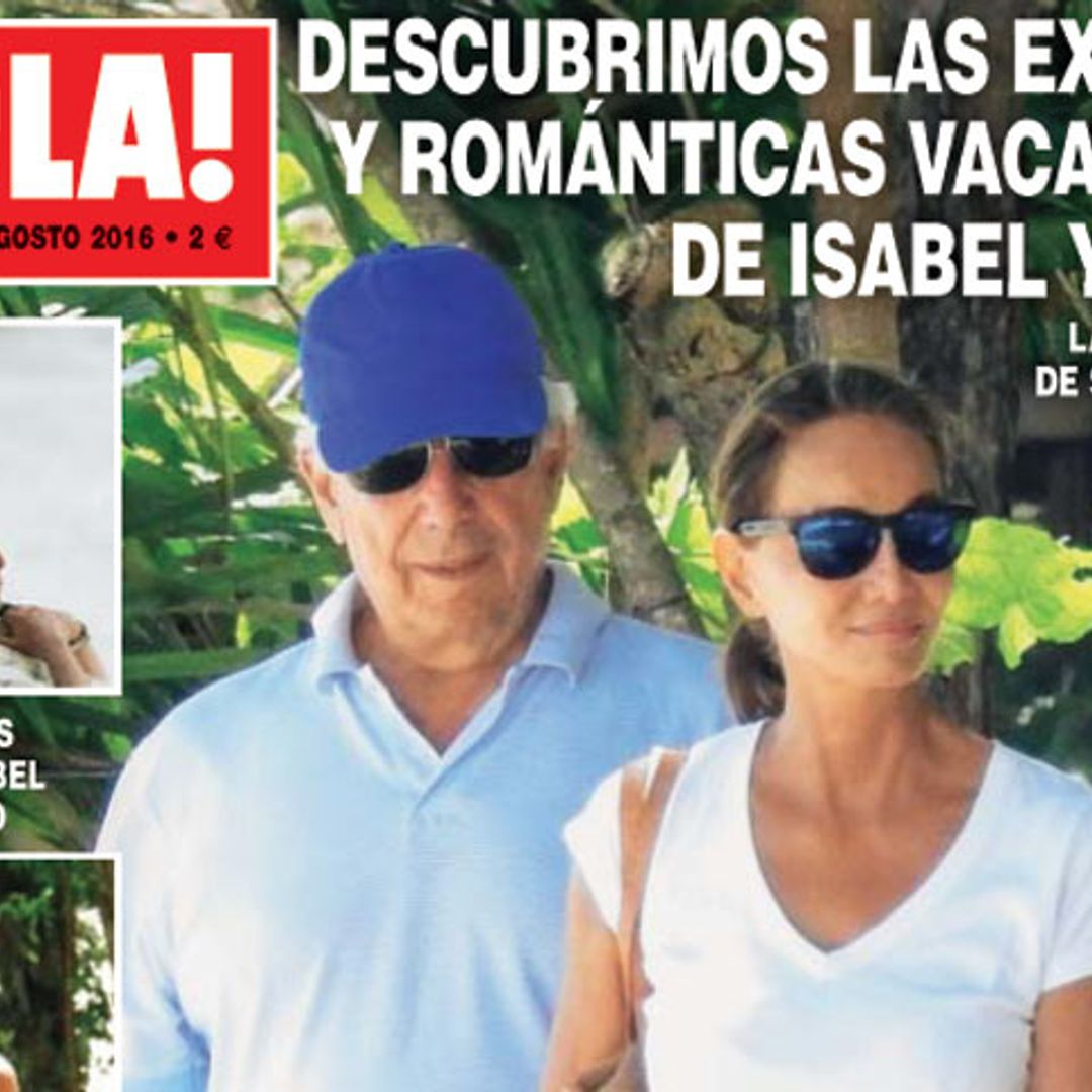 En ¡HOLA!: Las imágenes más buscadas de Isabel Preysler y Mario Vargas Llosa en sus vacaciones