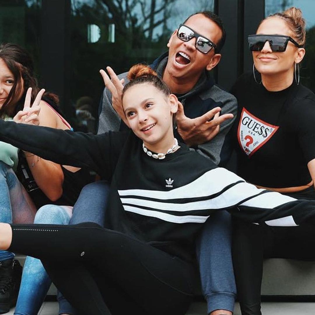 Jennifer Lopez se 'cuela' en la felicitación de cumpleaños de Alex Rodriguez a su hija
