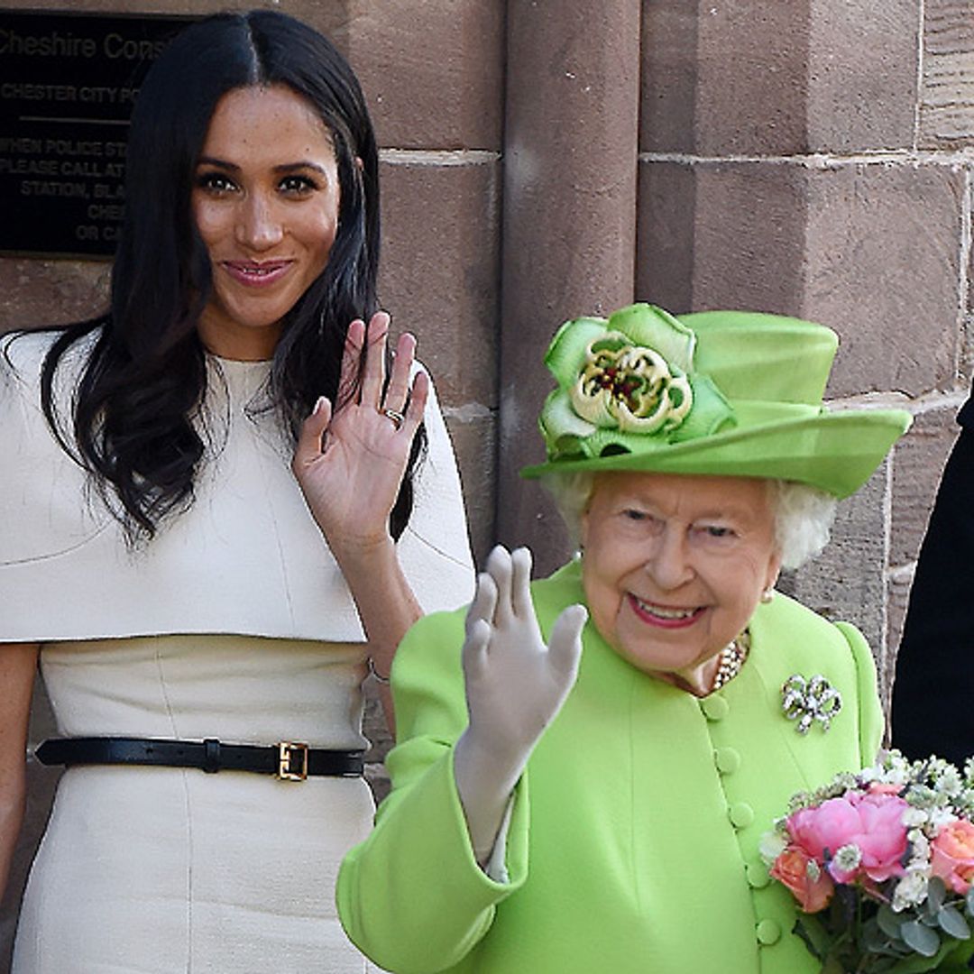 Meghan Markle e Isabel II, las reinas de los niños