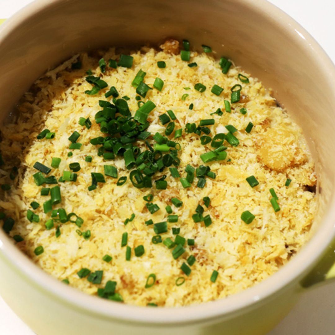 Croqueta invertida de jamón ibérico