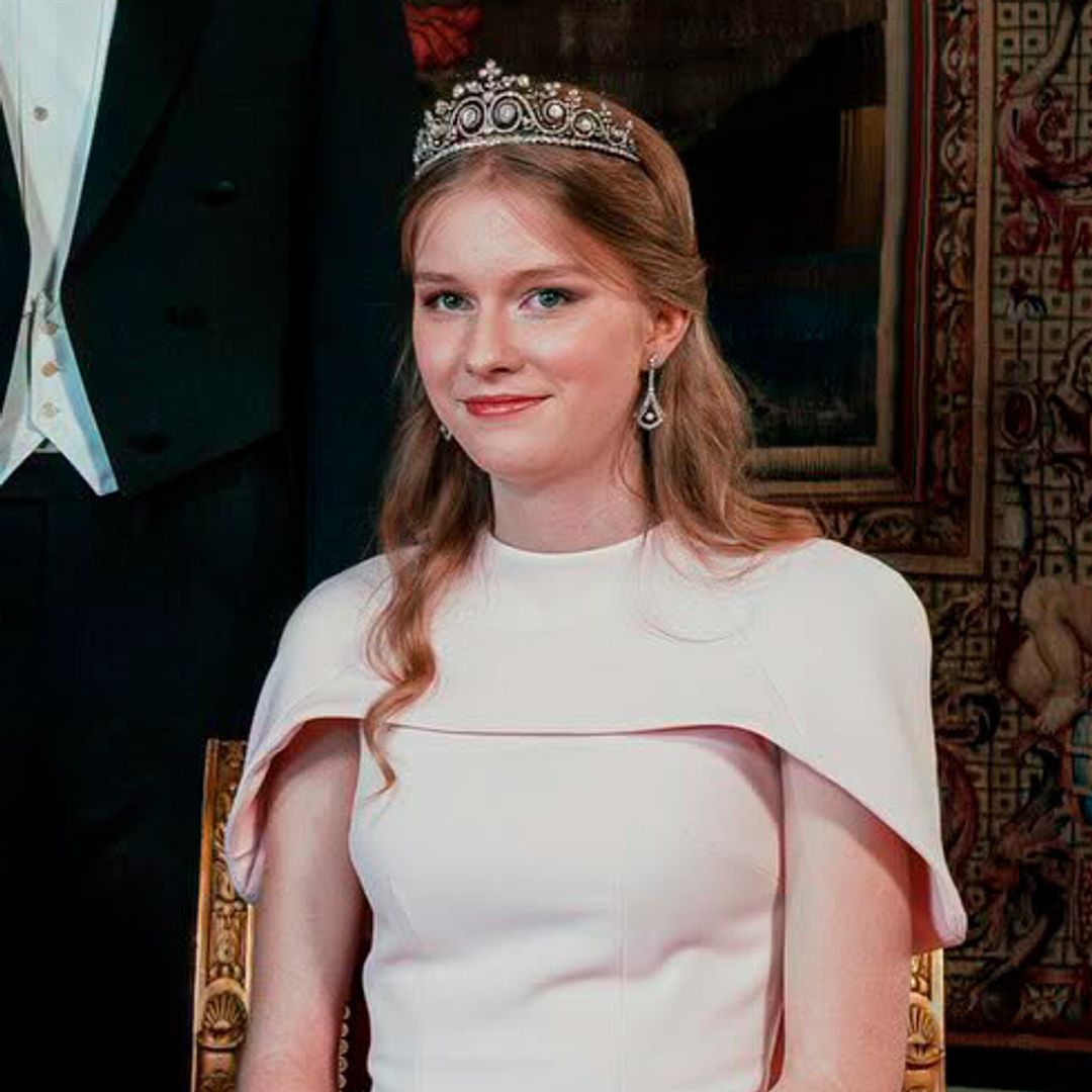 La princesa Eleonore debuta con una tiara inédita: una joya de oro y diamantes rescatada de una subasta de 2019