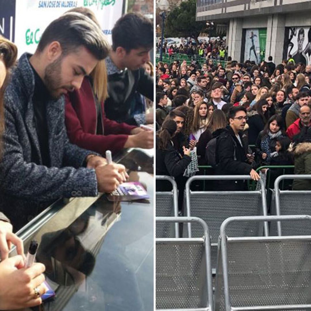 'Operación Triunfo' desata la locura: multitudinaria firma de discos y próxima gira