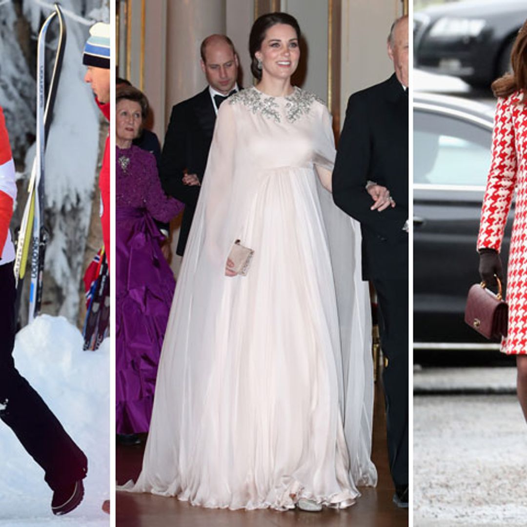 El estilo nórdico de la Duquesa de Cambridge: una premamá 'royal' en Suecia y Noruega