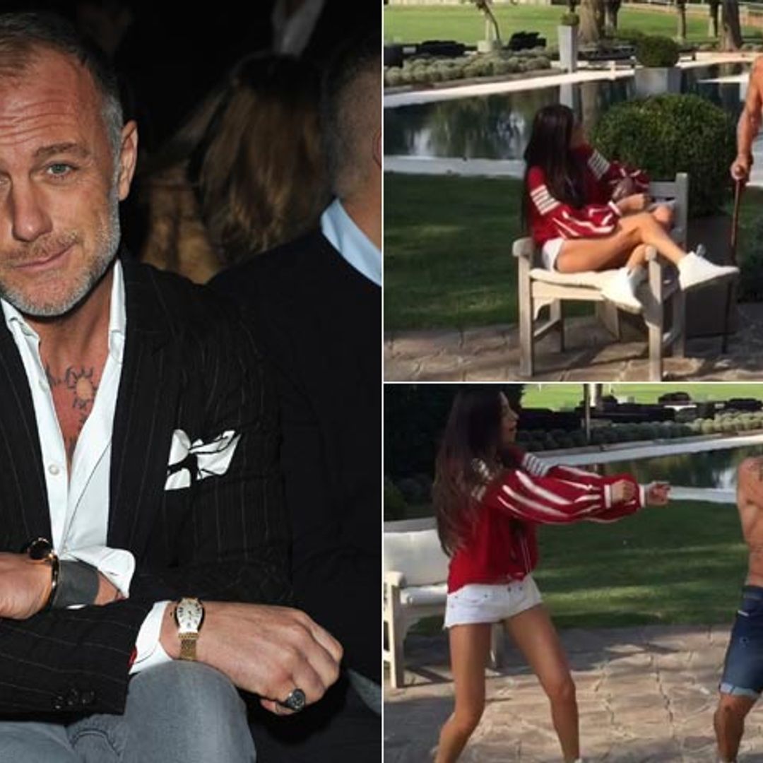 ¡Ahora sí! Gianluca Vacchi celebra el primer baile del resto de su vida